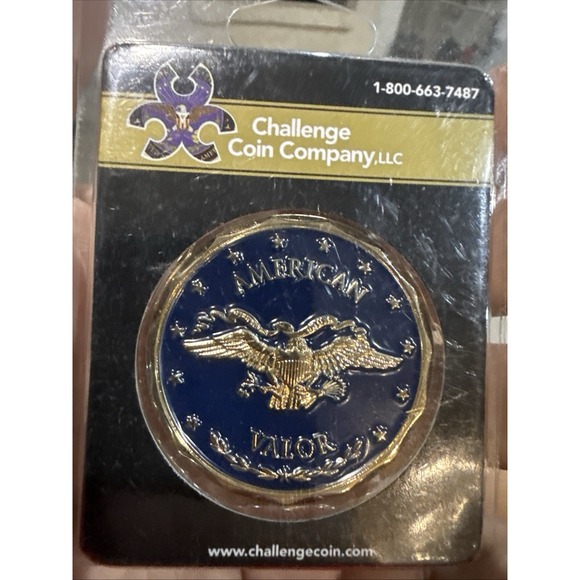 Other - AMERICAN VALOR Challenge Coin, US Military